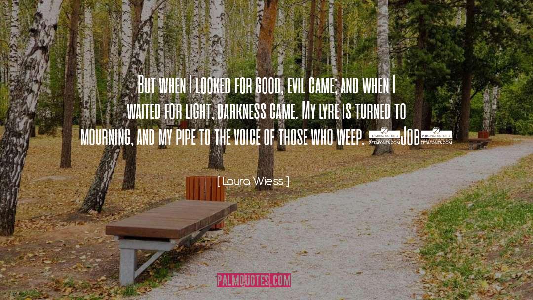 Laura Wiess Quotes: But when I looked for