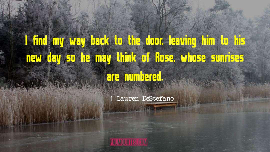 Lauren DeStefano Quotes: I find my way back