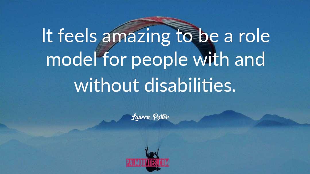 Lauren Potter Quotes: It feels amazing to be