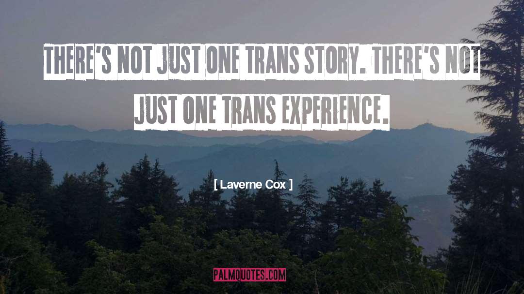 Laverne Cox Quotes: There's not just one trans
