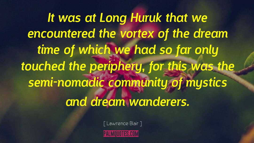 Lawrence Blair Quotes: It was at Long Huruk