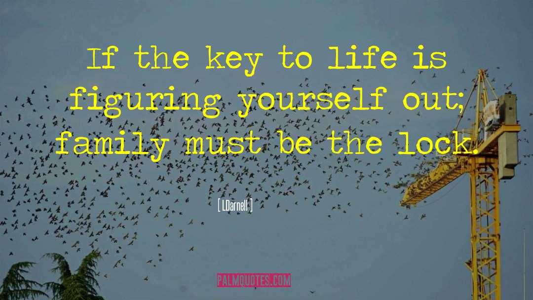 LDarnell Quotes: If the key to life