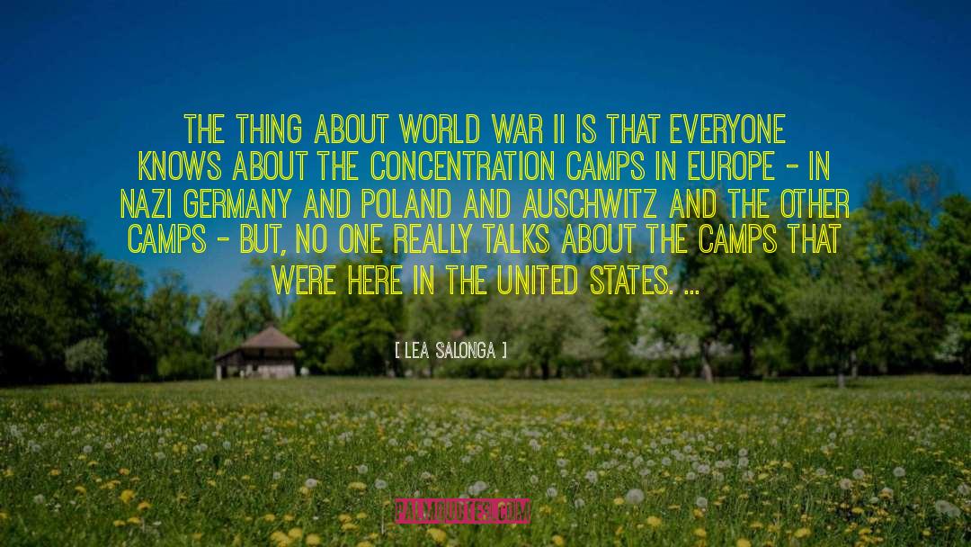 Lea Salonga Quotes: The thing about World War