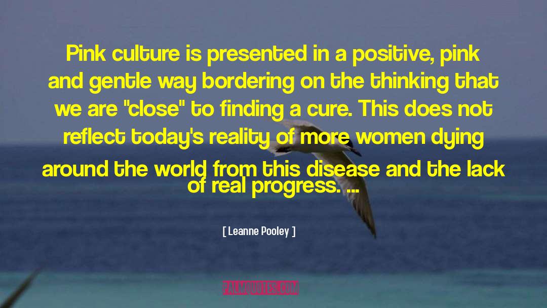 Leanne Pooley Quotes: Pink culture is presented in
