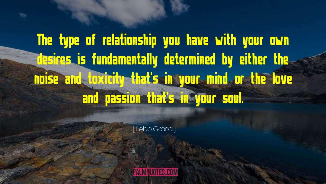 Lebo Grand Quotes: The type of relationship you