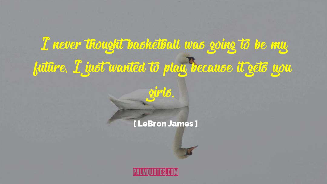 LeBron James Quotes: I never thought basketball was