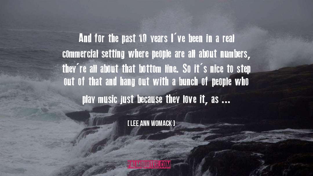 Lee Ann Womack Quotes: And for the past 10