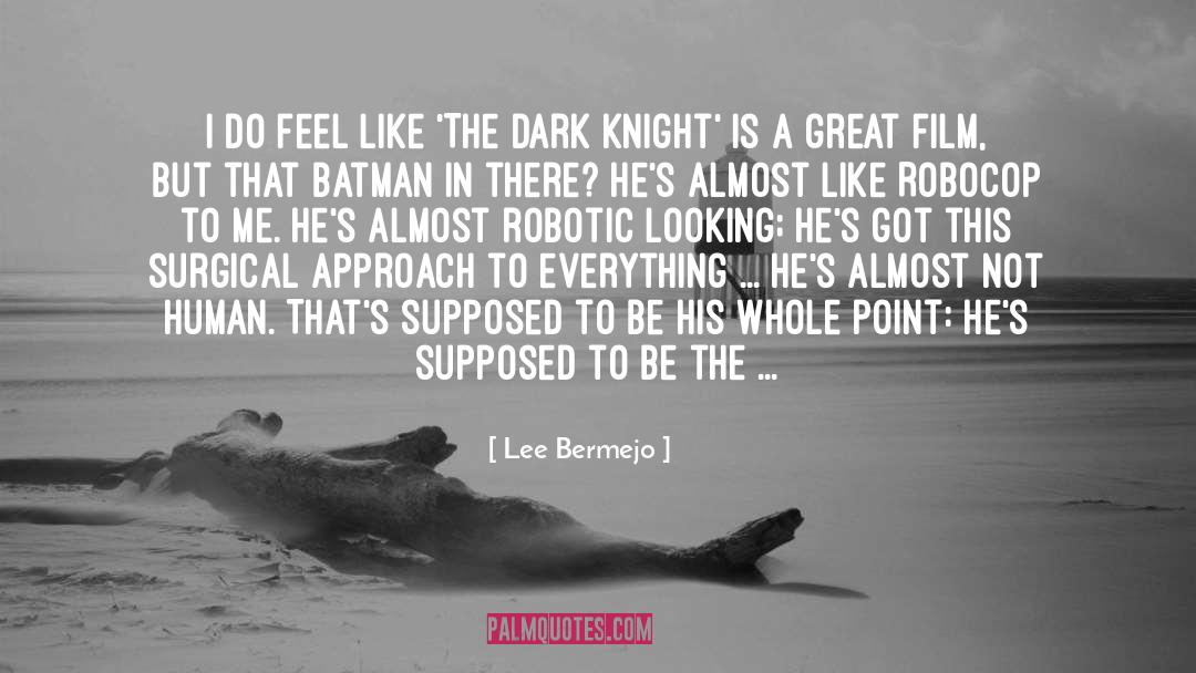 Lee Bermejo Quotes: I do feel like 'The
