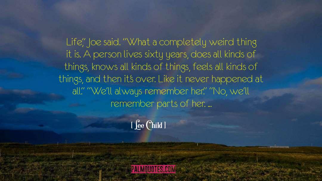 Lee Child Quotes: Life,