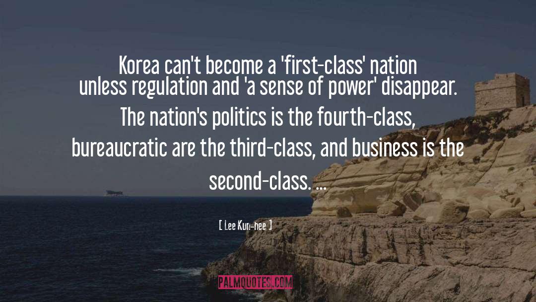 Lee Kun-hee Quotes: Korea can't become a 'first-class'