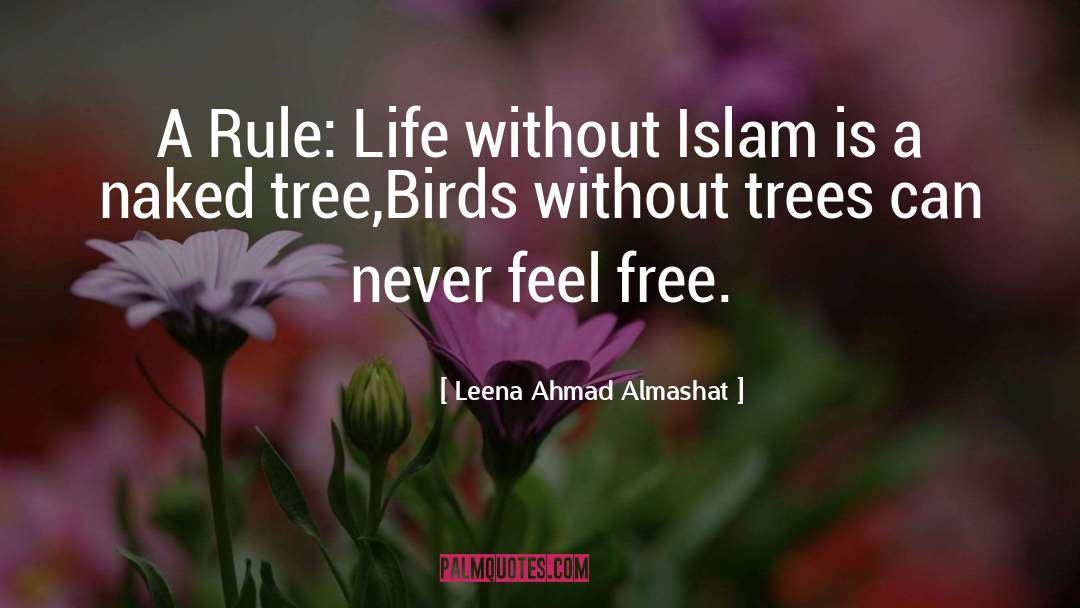 Leena Ahmad Almashat Quotes: A Rule: Life without Islam