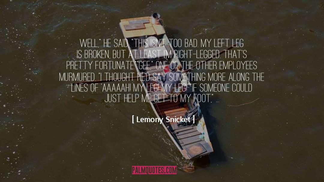 Lemony Snicket Quotes: Well,