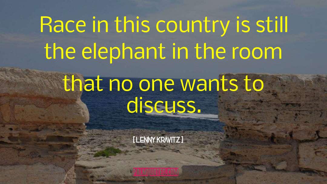 Lenny Kravitz Quotes: Race in this country is