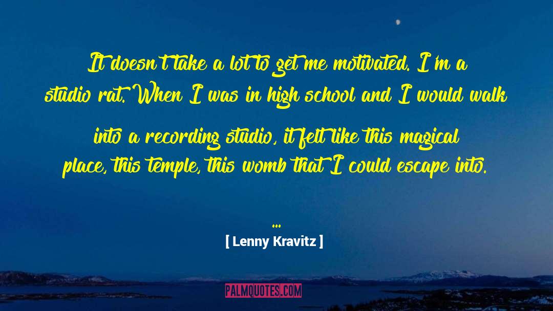 Lenny Kravitz Quotes: It doesn't take a lot