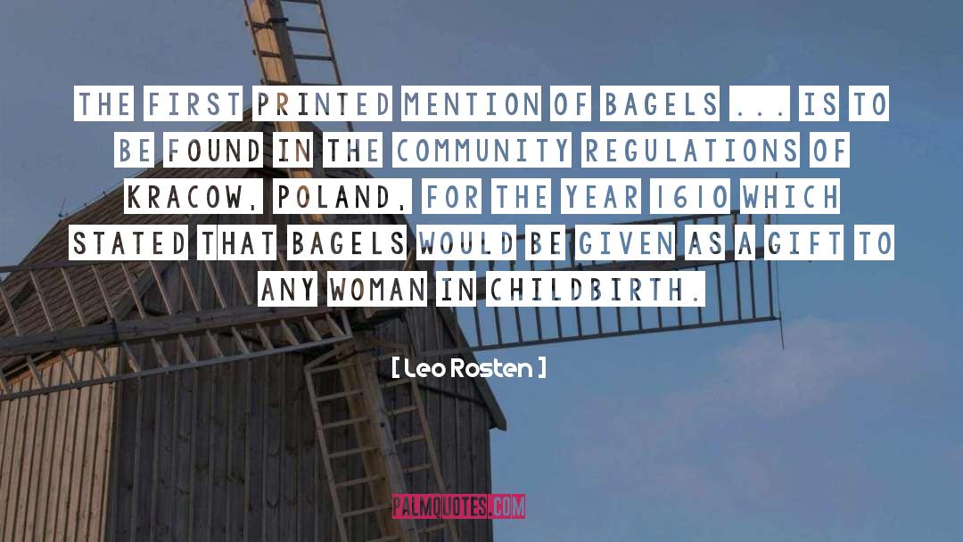 Leo Rosten Quotes: The first printed mention of