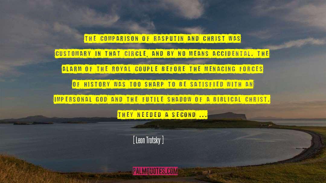 Leon Trotsky Quotes: The comparison of Rasputin and