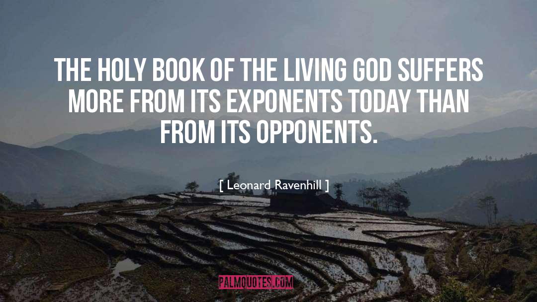 Leonard Ravenhill Quotes: The Holy Book of the