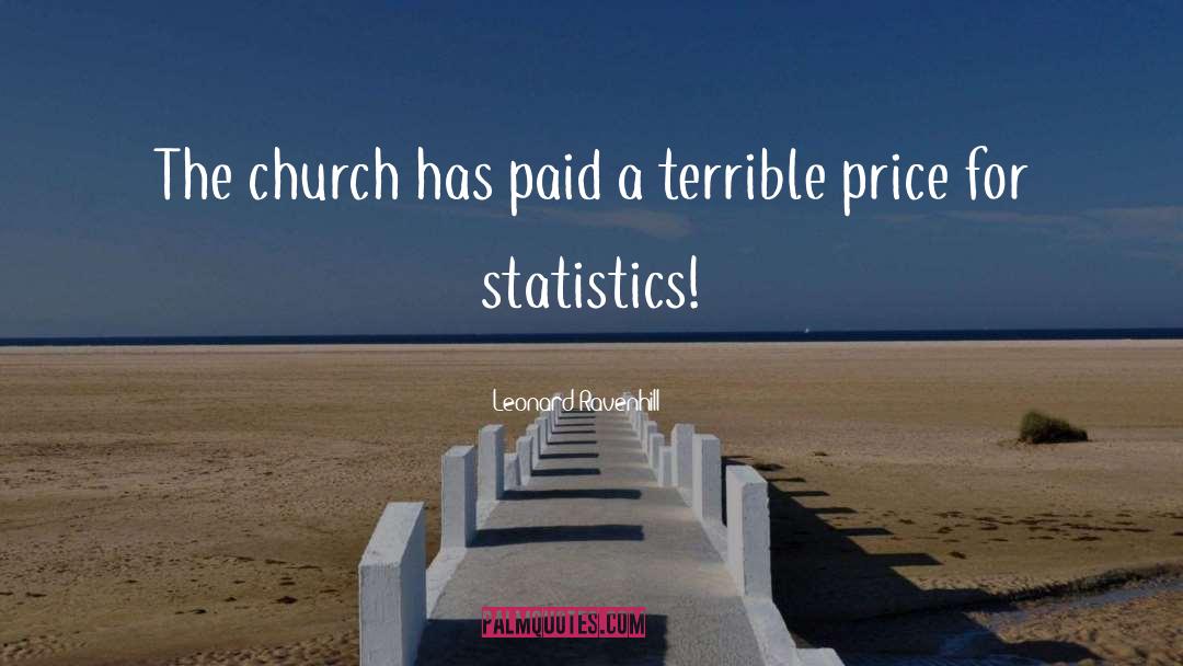 Leonard Ravenhill Quotes: The church has paid a