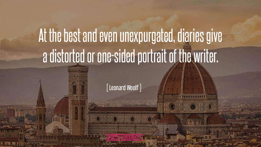 Leonard Woolf Quotes: At the best and even