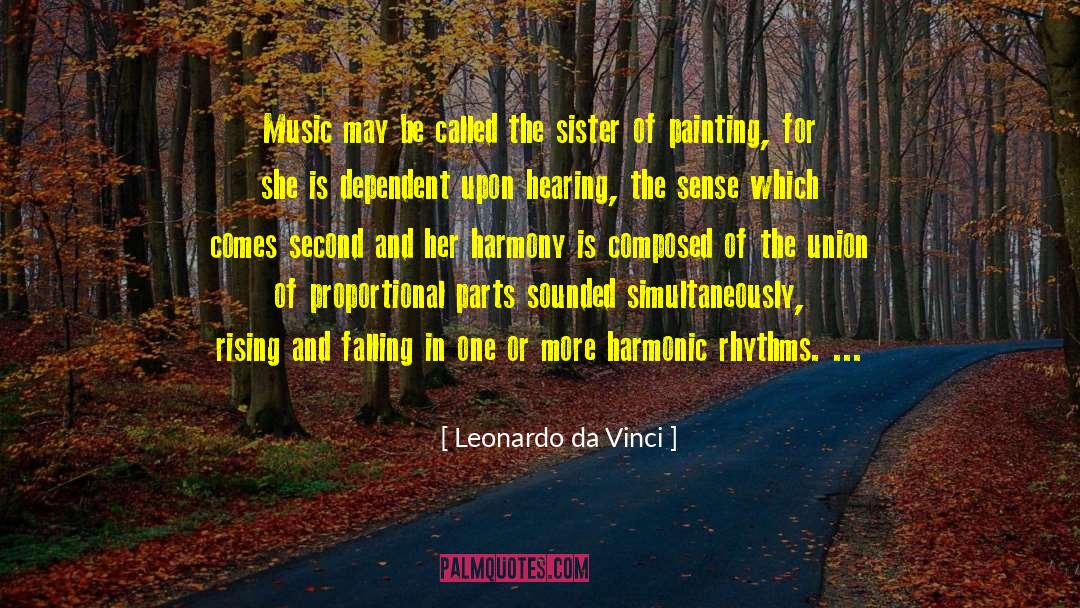 Leonardo Da Vinci Quotes: Music may be called the