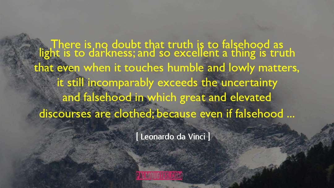 Leonardo Da Vinci Quotes: There is no doubt that