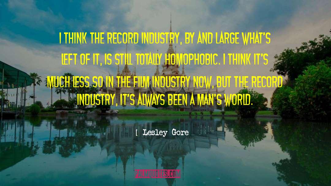 Lesley Gore Quotes: I think the record industry,