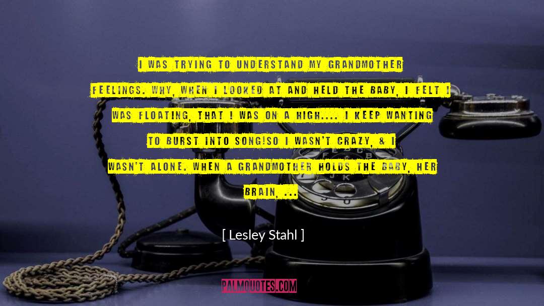 Lesley Stahl Quotes: I was trying to understand