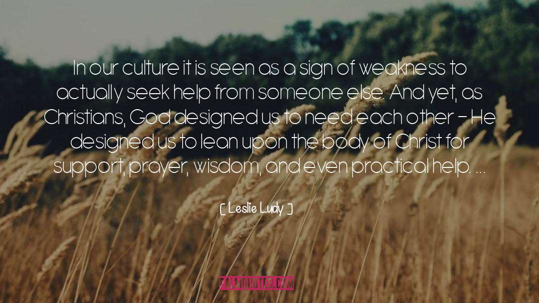Leslie Ludy Quotes: In our culture it is