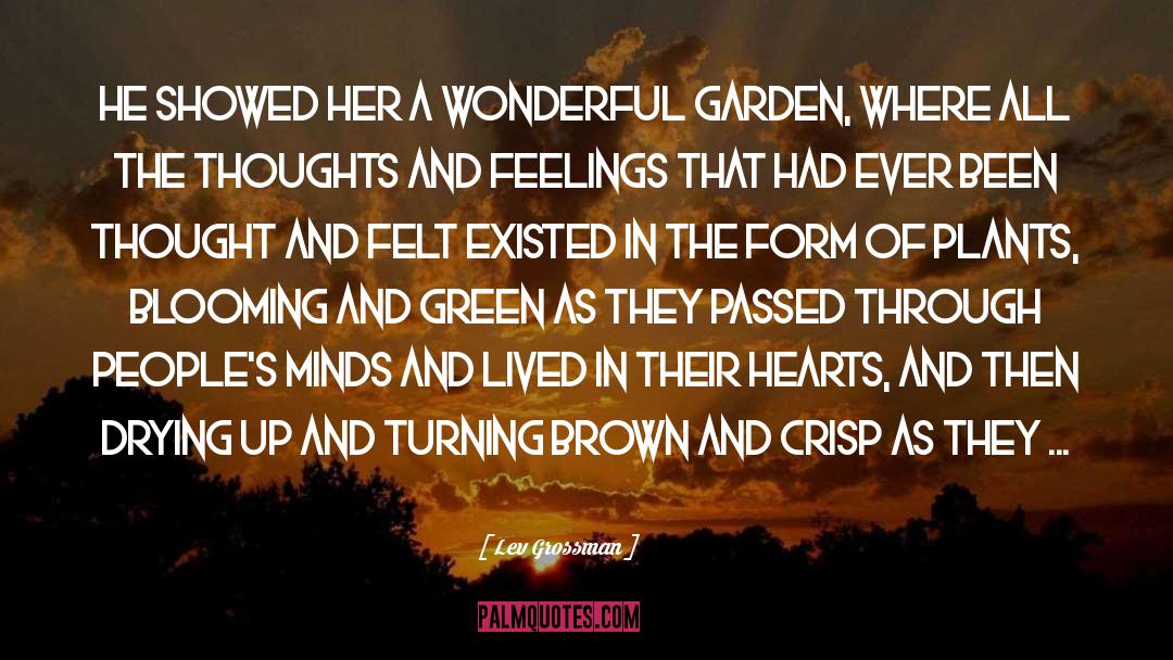 Lev Grossman Quotes: He showed her a wonderful
