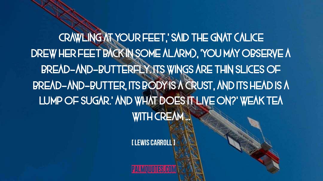 Lewis Carroll Quotes: Crawling at your feet,' said