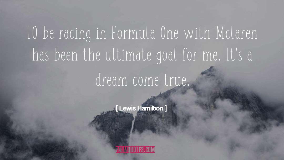 Lewis Hamilton Quotes: TO be racing in Formula