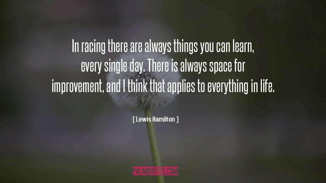 Lewis Hamilton Quotes: In racing there are always