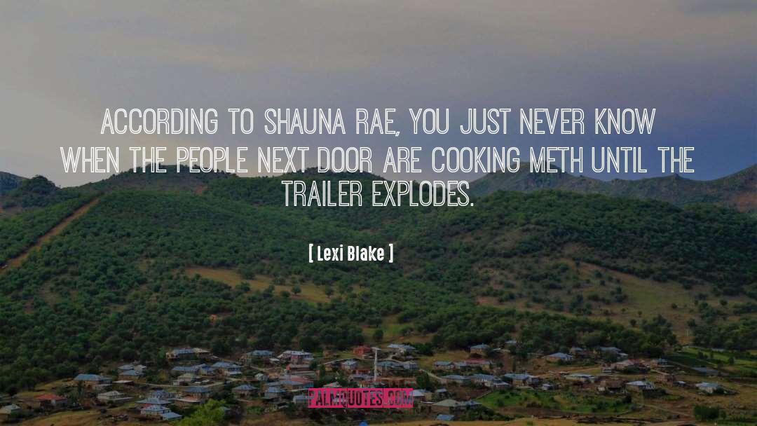 Lexi Blake Quotes: According to Shauna Rae, you