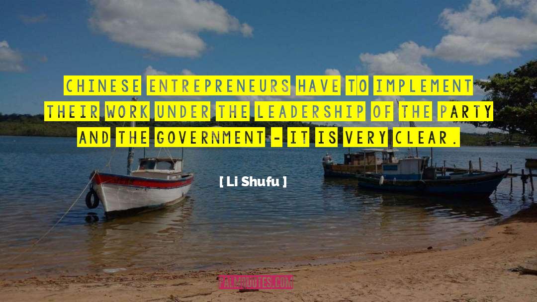 Li Shufu Quotes: Chinese entrepreneurs have to implement