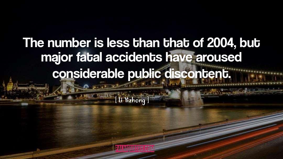 Li Yizhong Quotes: The number is less than