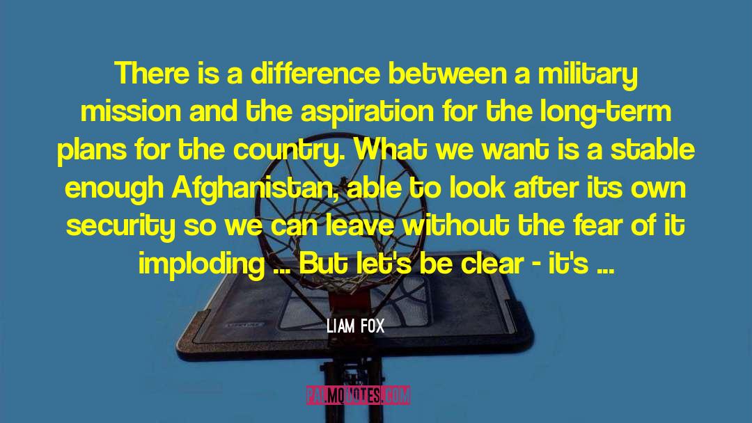 Liam Fox Quotes: There is a difference between