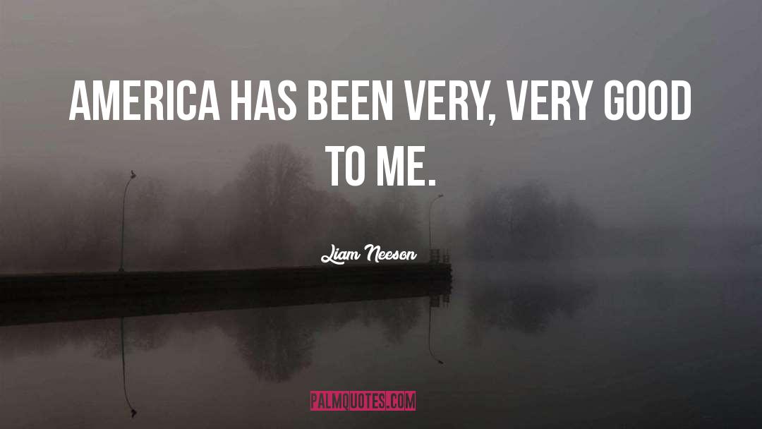 Liam Neeson Quotes: America has been very, very
