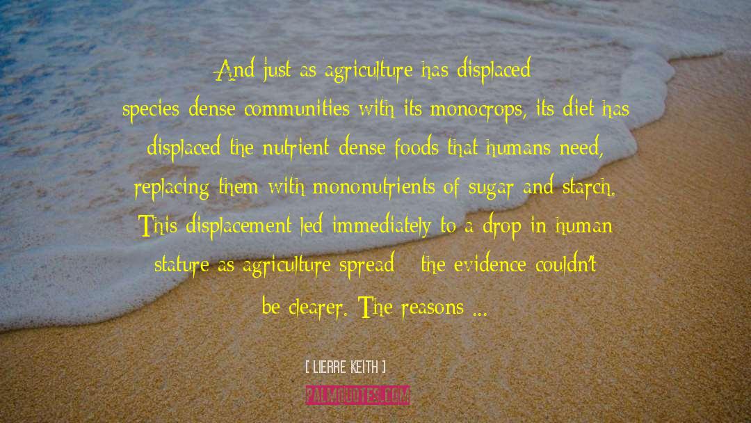 Lierre Keith Quotes: And just as agriculture has