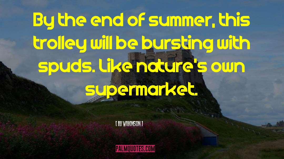 Lili Wilkinson Quotes: By the end of summer,