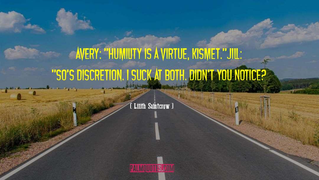 Lilith Saintcrow Quotes: Avery: 