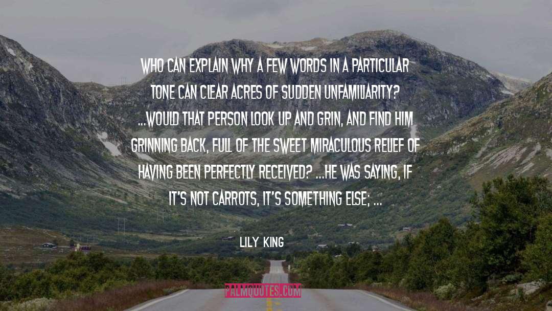 Lily King Quotes: Who can explain why a