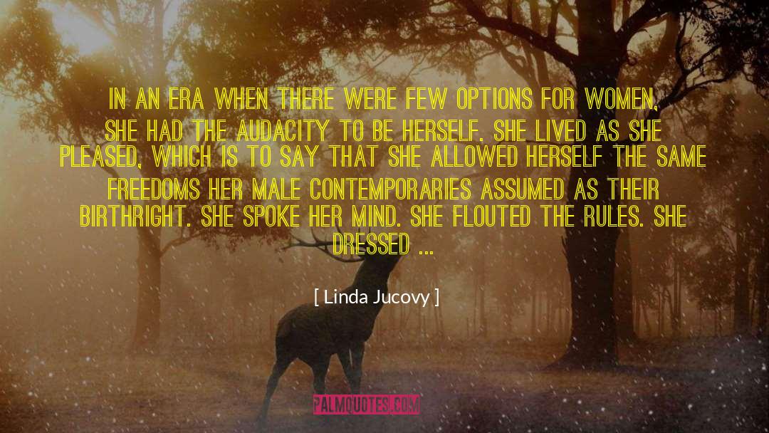 Linda Jucovy Quotes: In an era when there
