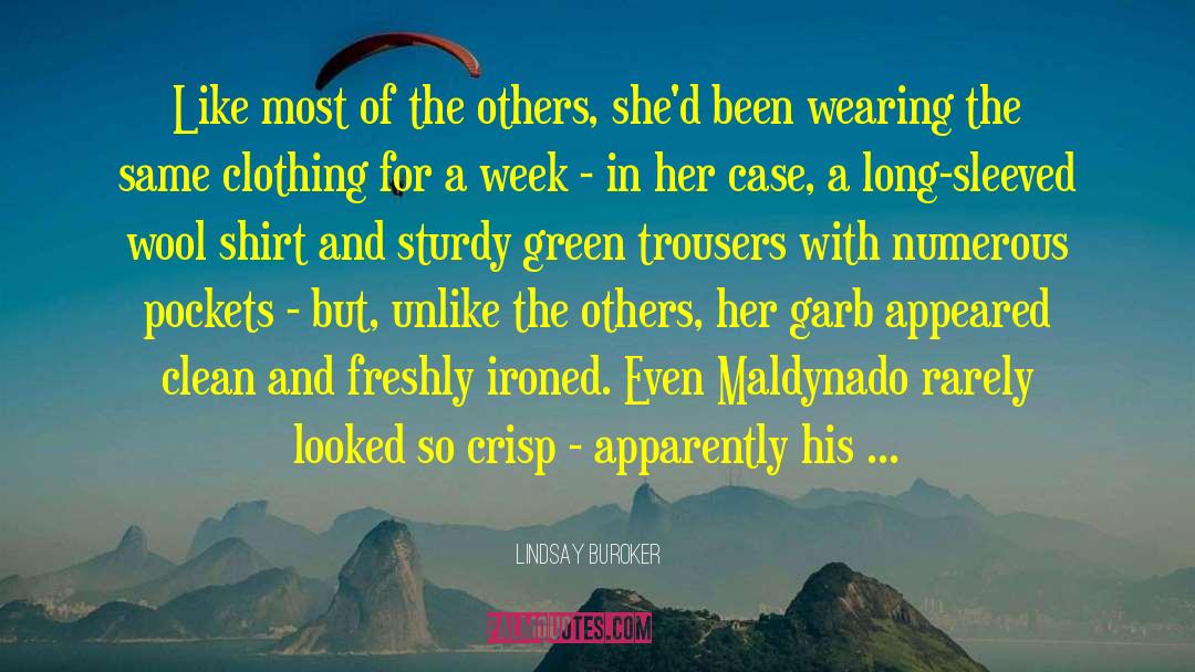 Lindsay Buroker Quotes: Like most of the others,