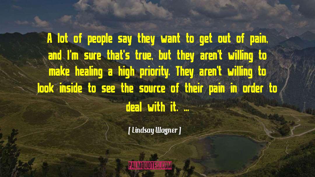 Lindsay Wagner Quotes: A lot of people say