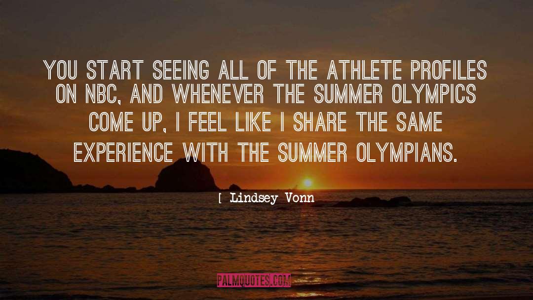Lindsey Vonn Quotes: You start seeing all of