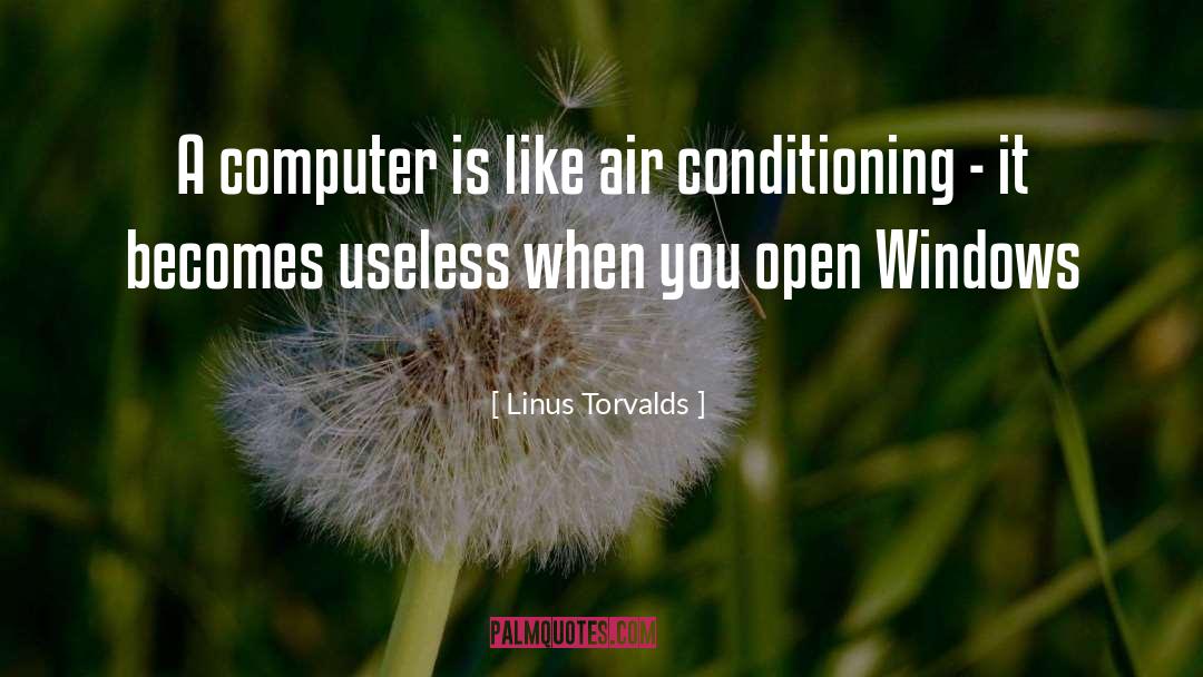 Linus Torvalds Quotes: A computer is like air