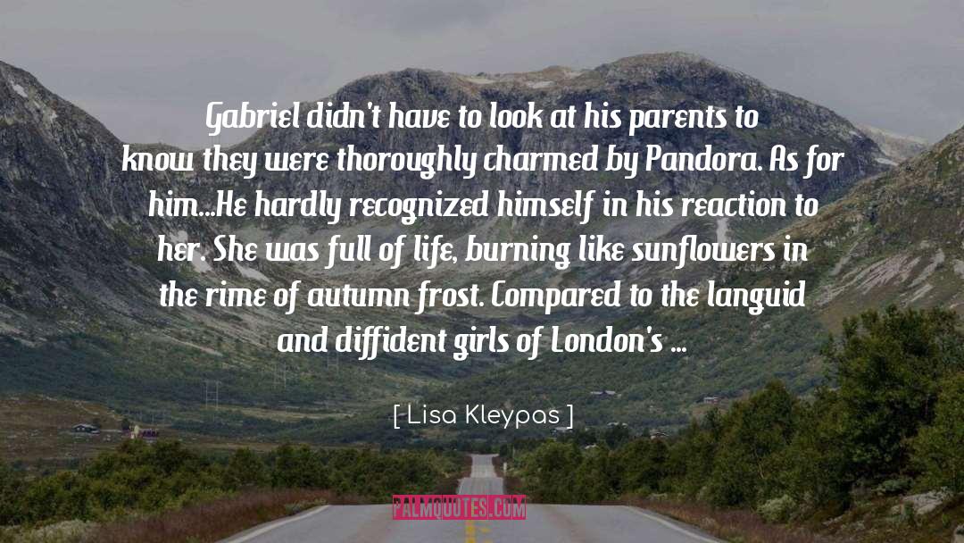 Lisa Kleypas Quotes: Gabriel didn't have to look