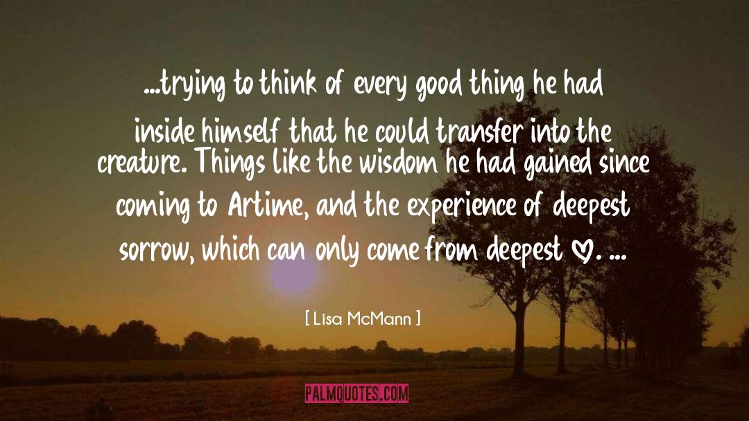 Lisa McMann Quotes: ...trying to think of every