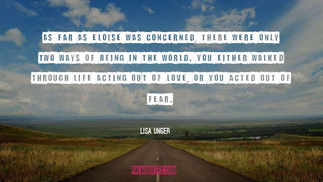 Lisa Unger Quotes: As far as Eloise was