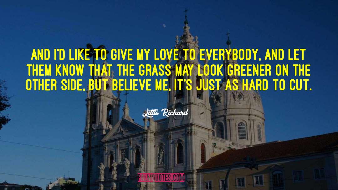 Little Richard Quotes: And I'd like to give